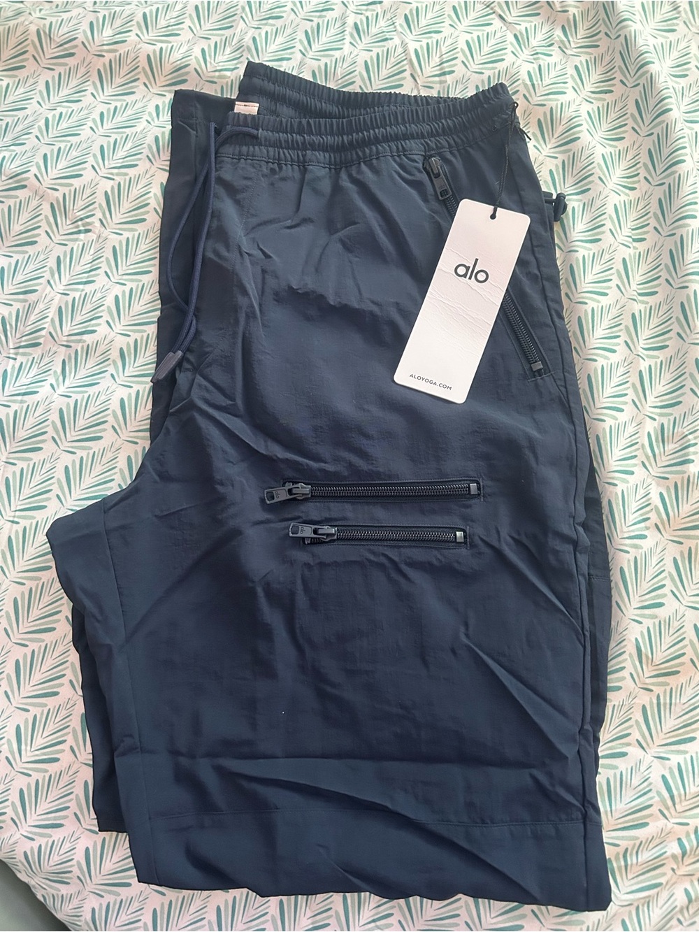 ALO Yoga Navy Takeaway Track Pant